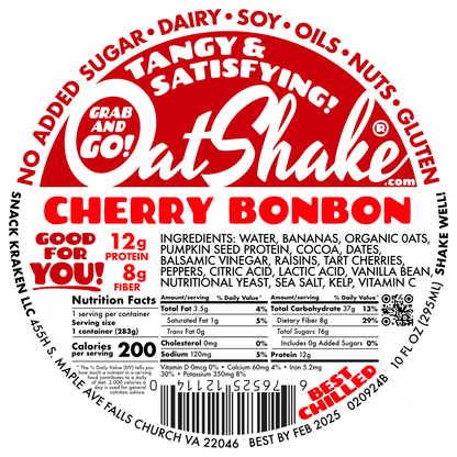 Cherry Bonbon Oatshake